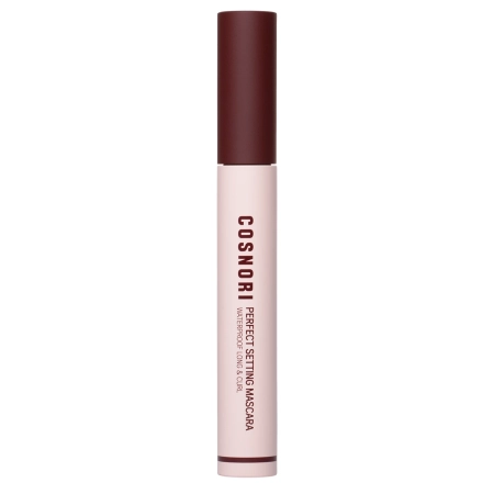 Cosnori - Perfect Setting Mascara Waterproof Long & Curl - Wodoodporny Tusz Wydłużająco-Podkręcający do Rzęs - 03 Rosy Brown - 7g