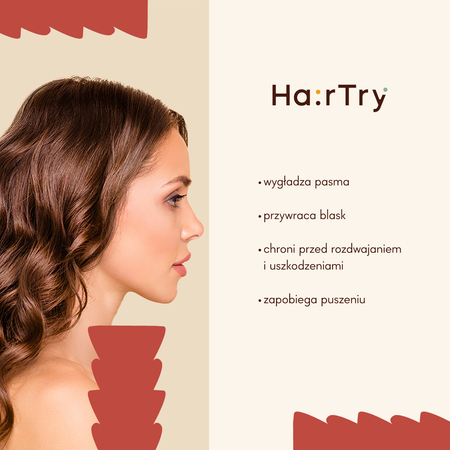 HairTry - Silky Shield - Ochronne Serum Wygładzające Na Końcówki Włosów - 50ml