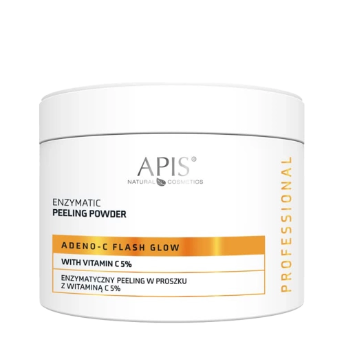 Apis - Adeno C Flash Glow - Enzymatyczny Peeling w Proszku z Witaminą C - 150g