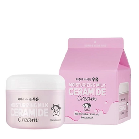 Kwailnara - Moisturizing Milk Ceramide Cream - Nawilżający Krem do Twarzy z Ceramidami - 100ml