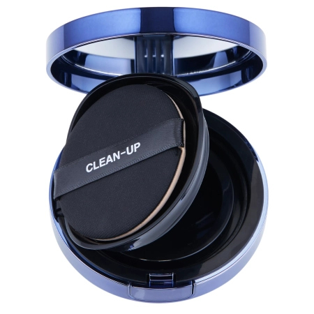 CUSKIN - Clean Up Skinfit Cushion Pact SPF50/PA++++ - Podkład do Twarzy w Poduszce - No. 21 - 15g+15g