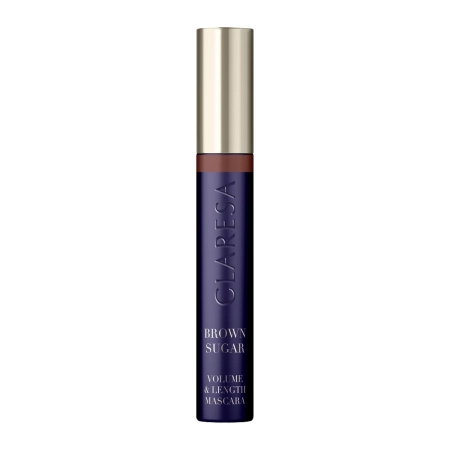 Claresa - Brown Sugar Volume & Lenght Mascara - Tusz do Rzęs Brązowy Wydłużająco-Pogrubiający - 10g