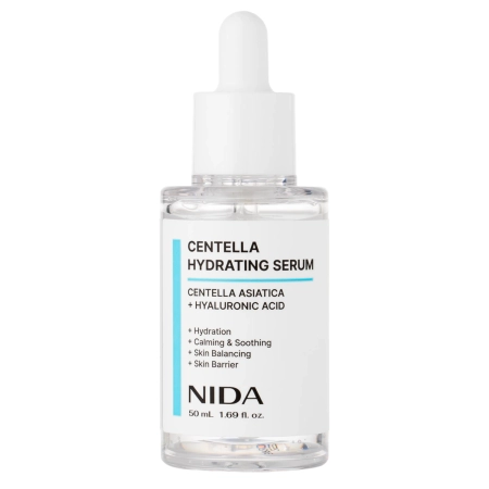 NIDA - Centella Hydrating Serum - Nawilżająco-Kojące Serum do Twarzy - 50ml