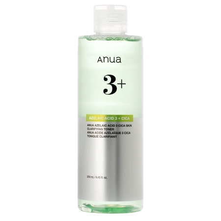 Anua - Azelaic Acid 3 Cica Skin Clarifying Toner - Tonik Redukujący Niedoskonałości - 250ml