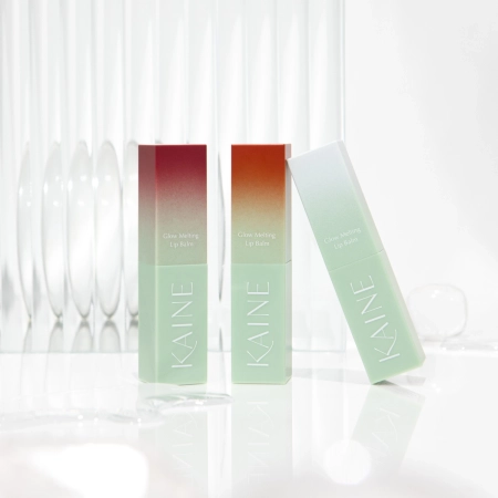 Kaine - Glow Melting Lip Balm - Nawilżający Balsam do Ust - #Rosy Plum - 3,7g