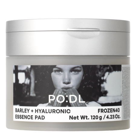 PO:DL - Barley Hyaluronic Frozen40 Essence Pads - Nawilżające Płatki do Twarzy - 70szt.