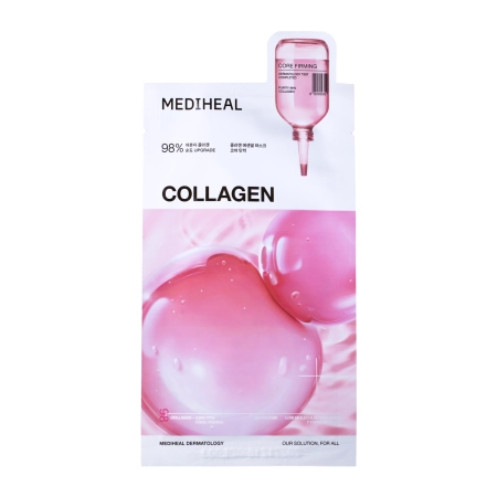 Mediheal - Collagen Essential Mask Core Firming - Ujędrniająca Maska do Twarzy w Płachcie - 1szt/24ml