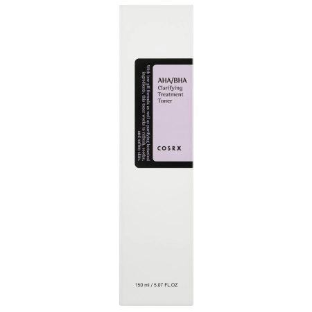 COSRX - AHA/BHA Clarifying Treatment Toner - Tonik do Twarzy z Kwasami AHA i BHA - 150ml
