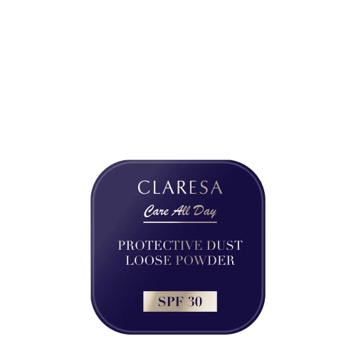 Claresa - Protective Dust Loose Powder SPF 30 - Puder Sypki Utrwalający z Filtrem SPF 30 - 5g