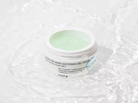 COSRX - Hydrium Green Tea Aqua Soothing Gel Cream - Łagodzący Krem z Wyciągiem z Zielonej Herbaty - 50ml OUTLET