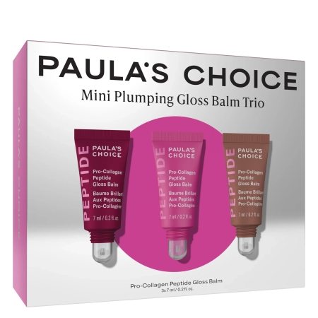 Paula's Choice - Mini Plumping Gloss Balm Trio - Zestaw Balsamów do Ust 