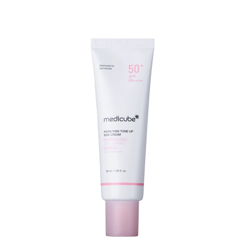 Medicube - PDRN Pink Tone Up Sun Cream SPF50+ PA++++ -  Rozjaśniający Krem Przeciwsłoneczny - 50ml
