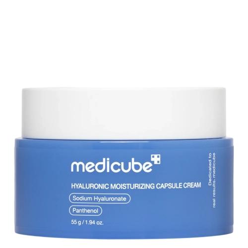 Medicube - Hyaluronic Moisturizing Capsule Cream - Nawilżający Krem Kapsułkowy z Kwasem Hialuronowym - 55g