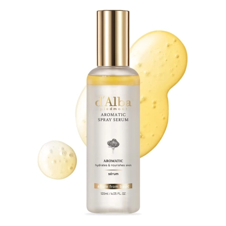 d'Alba - White Truffle First Aromatic Spray Serum - Nawilżające Serum do Twarzy w Mgiełce - 120ml