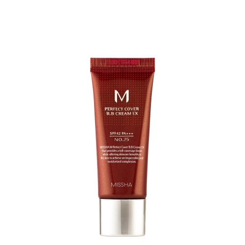 Missha - M Perfect Cover BB Cream SPF42/PA+++ - Kryjący Krem BB - No.25 Warm Beige - 20ml