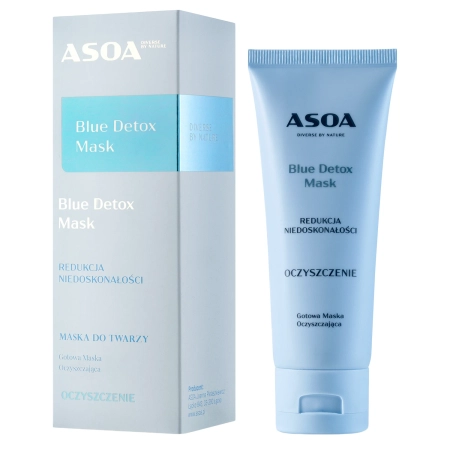 Asoa - Maseczka Do Twarzy - Blue Detox Mask - 75ml