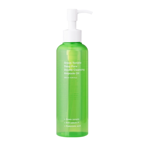 Sungboon Editor - Green Tomato Deep Pore Double Cleansing Ampoule Oil - Olejek do Demakijażu - 200g