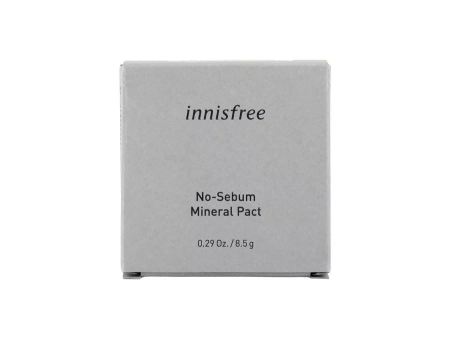 Innisfree - No Sebum Mineral Pact - Mineralny Puder w Kamieniu - 8,5g