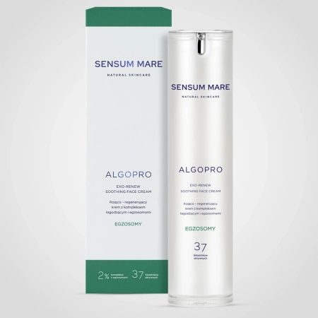 Sensum Mare - Kojąco-Regenerujący Krem z Kompleksem Łagodzącym i Egzosomami - 50ml