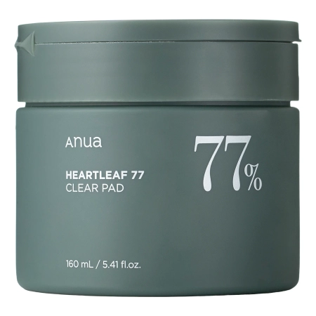 Anua - Heartleaf 77% Clear Pad - Kojące Płatki z Ekstraktem z Pstrolistki - 70szt. OUTLET