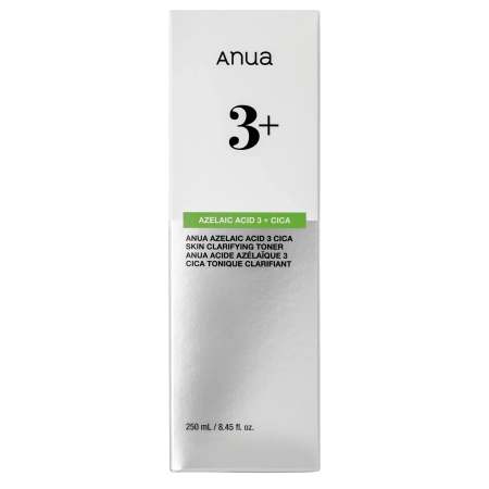 Anua - Azelaic Acid 3 Cica Skin Clarifying Toner - Tonik Redukujący Niedoskonałości - 250ml