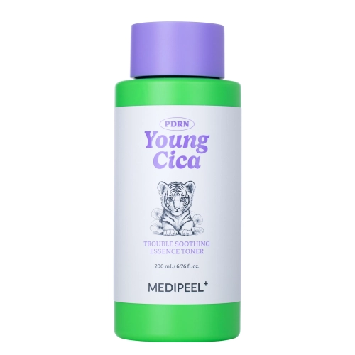 Medi-Peel - Young Cica PDRN Trouble Soothing Essence Toner - Łagodząca Esencja Tonizująca z Centellą - 200ml