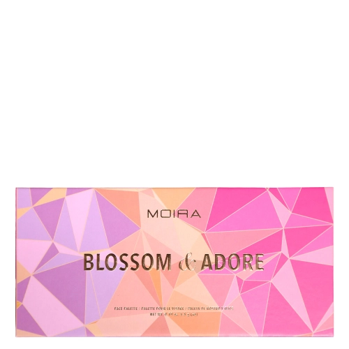 Moira - Blossom & Adore Palette - Paleta Róży - 6x5,6g