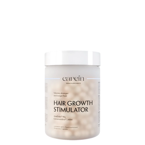Carein - Hair Growth Stimulator - Dermosuplement - Nadmierne Wypadanie Włosów - 90kaps