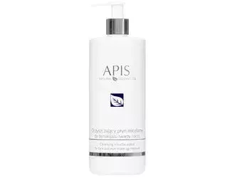 Apis - Professional - Cleansing Micellar Water for Face and Eye Make-up Removal - Oczyszczający Płyn Micelarny do Demakijażu Twarzy i Oczu - 500ml
