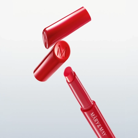 Mary&May - Blooming Glow Lip - Koloryzujący Balsam do Ust - 04 Cool Red Tulip - 1,7g