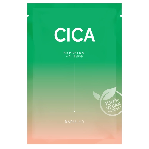Barulab - The Clean Vegan Cica Mask - Kojąca Maska w Płachcie - 1szt/23g