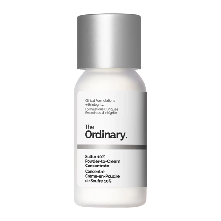 The Ordinary - Sulfur 10% Powder-to-Cream Concentrate - Punktowy Puder na Niedoskonałości - 5g