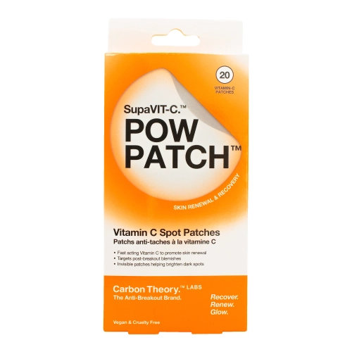 Carbon Theory - SupaVit-C Pow Patch - Plasterki na Niedoskonałości z Witaminą C - 20szt