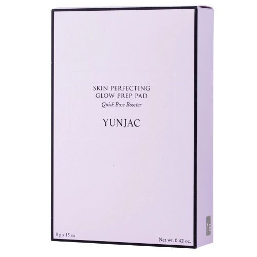 YUNJAC - Skin Perfecting Glow Prep Pad - Rozświetlające Płatki do Twarzy - 15x8g