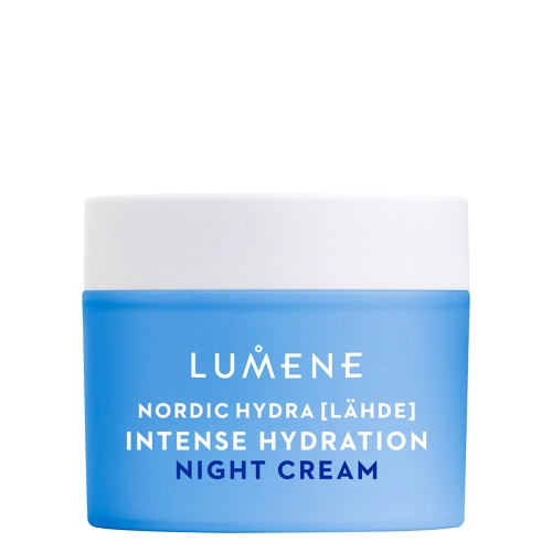 Lumene - Nordic Hydra Lahde Hydration Recharge Overnight Cream - Nawadniający Krem do Twarzy na Noc - 50ml