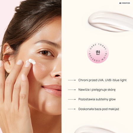 HanGlow - Glow Guard - Daily Priming Sunscreen SPF 50+ - Codzienny Krem Przeciwsłoneczny - 50ml