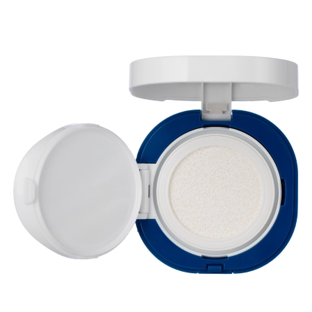Round Lab - Birch Juice Moisturizing Sun Cushion SPF50 - Nawilżający Krem Przeciwsłoneczny z Sokiem z Brzozy - 15g