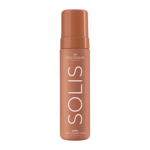 Cocosolis - Solis Self-tanning Foam - Nawilżająca Pianka Samoopalająca - Dark - 200ml