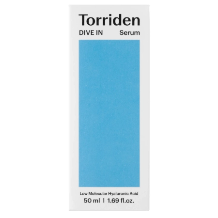 Torriden - Dive-In - Low Molecule Hyaluronic Acid Serum - Serum Nawilżające z Niskocząsteczkowym Kwasem Hialuronowym i Ceramidami - 50ml