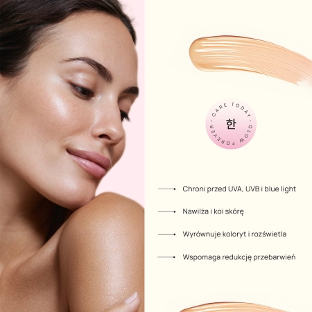 HanGlow - PerfecTone - Tinted Sunscreen SPF 50+ - Upiększający Krem z Filtrem - 02 - 50ml