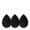Ibra Makeup - Makeup Blender - Zestaw Gąbeczek - Trio Black - 3szt