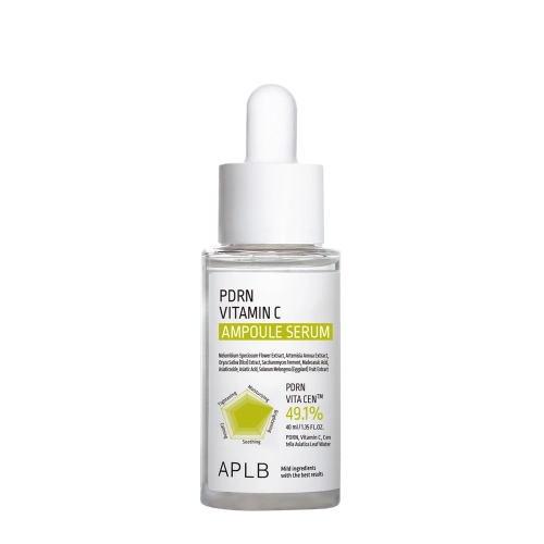 APLB - PDRN Vitamin C Ampoule Serum - Ujędrniające Serum do Twarzy z Witaminą C - 40ml