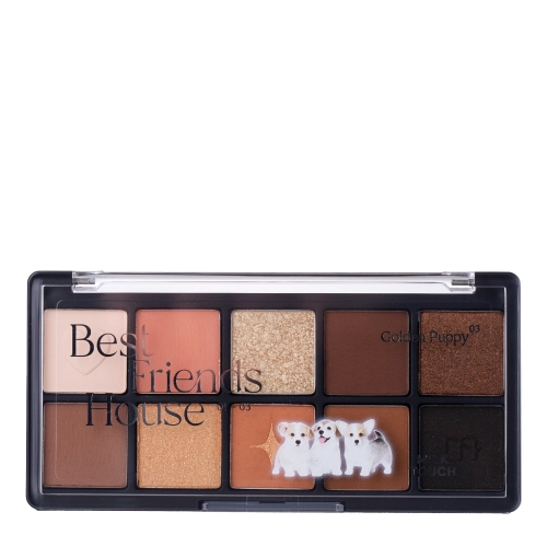 Milk Touch - Best Friends Eye Pallette - Paleta Cieni do Powiek - 03 Golden Puppy - 9,3g