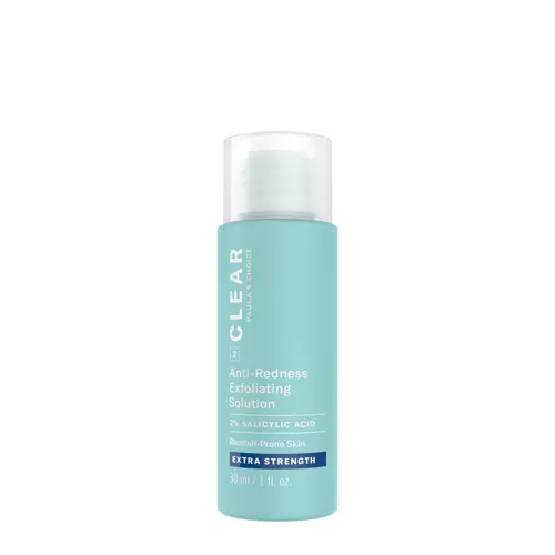 Paula's Choice - Clear - Extra Strength Anti-Redness Exfoliating Solution 2% BHA - Płyn Złuszczający z 2% Kwasem Salicylowym - 30ml