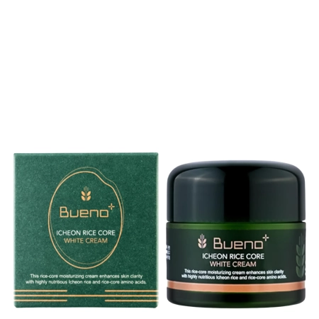Bueno - Icheon Rice Core White Cream - Odżywczy Krem Rozświetlający z Ryżem Icheon - 80g