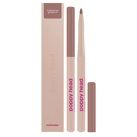 Poppy Head - Lockwear Long-Lasting Gel Lipliner - Długotrwała Żelowa Konturówka do Ust - 01 Hero Shade - 0,6g