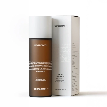 Transparent Lab - Gentle Exfoliator - Tonik Delikatnie Złuszczający - 130ml