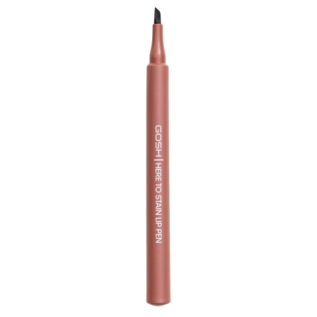 GOSH - Here To Stain Lip Pen - Długotrwała Konturówka do Ust w Pisaku - 006 Coffee Stain - 1ml
