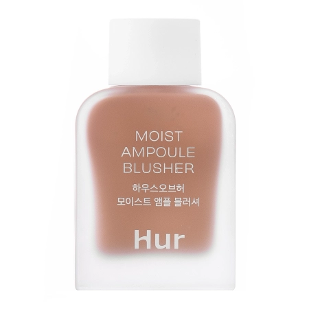 House of Hur - Moist Ampoule Blusher - Nawilżający Róż do Policzków w Płynie - 01 Nude Beige - Mini - 10 ml