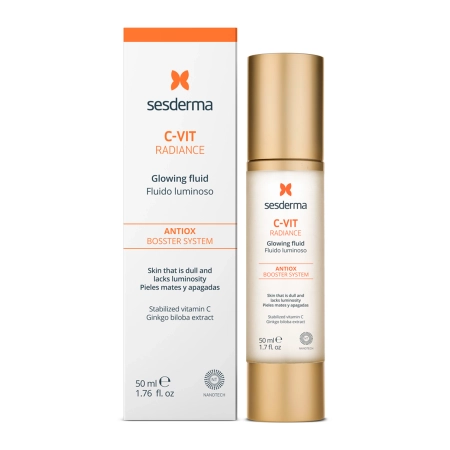 Sesderma - C-Vit Radiance Glowing Fluid - Krem Rozświetlający - 50ml